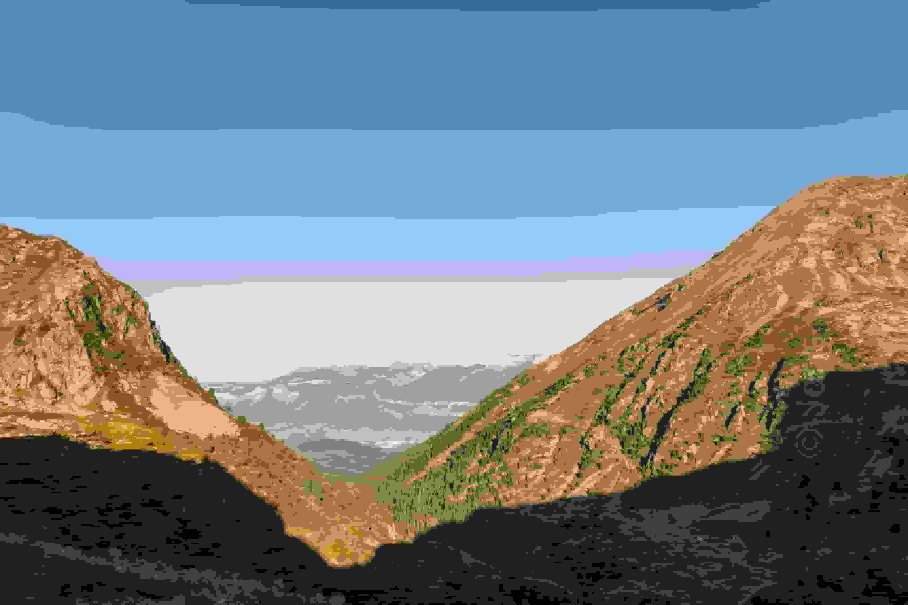 La vallée et le refuge d'habert d'Aiguebelle