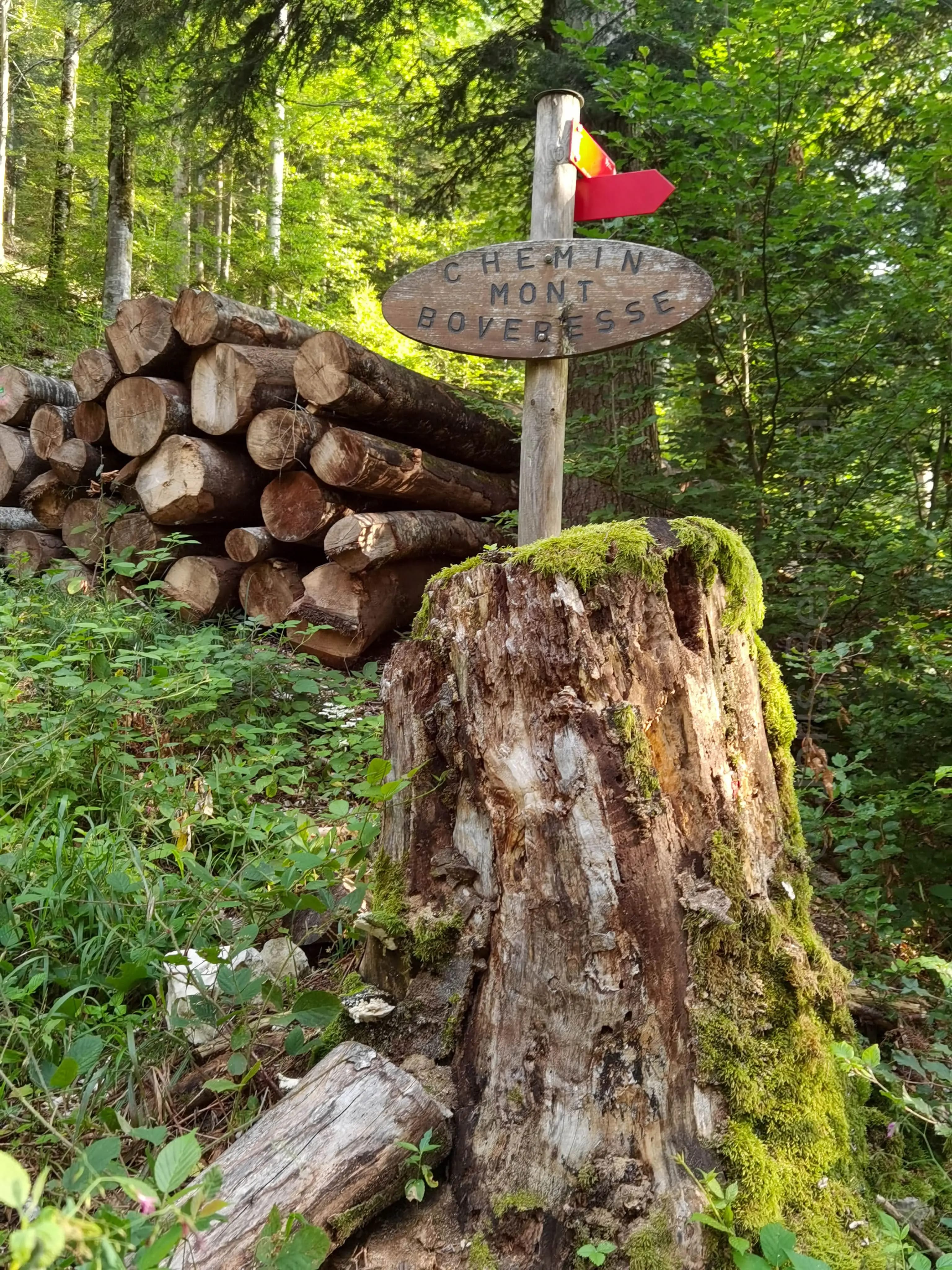 Panneau d'antan pour rester dans le folklore